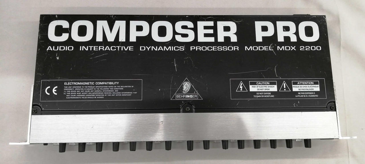 BEHRINGER (ベリンガー) MDX2200 2チャンネルコンプレッサー BEHRINGER