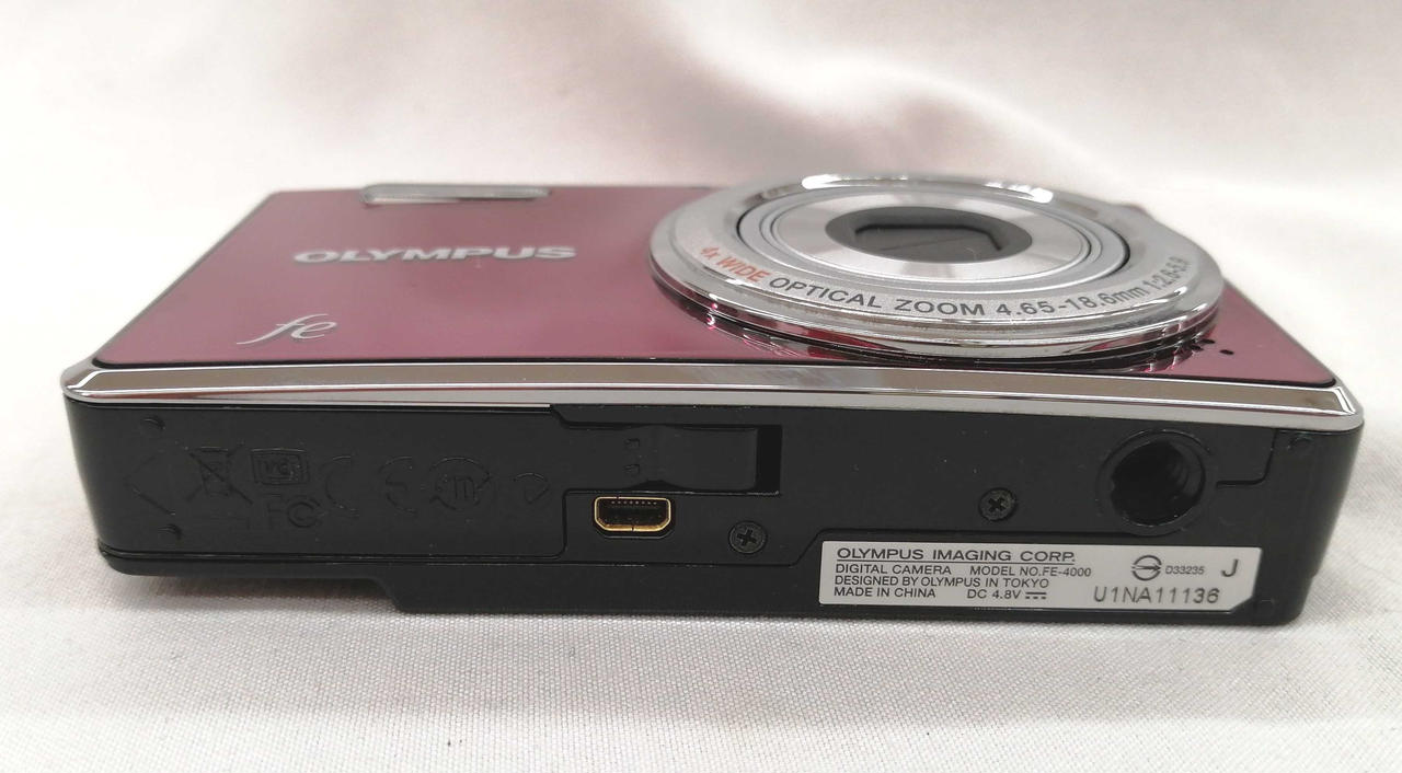 完動品OLYMPUSオリンパスコンパクトデジタルカメラFE-4000 Amazon | OLYMPUS デジタルカメラ CAMEDIA FE-4000 ダークグレイ