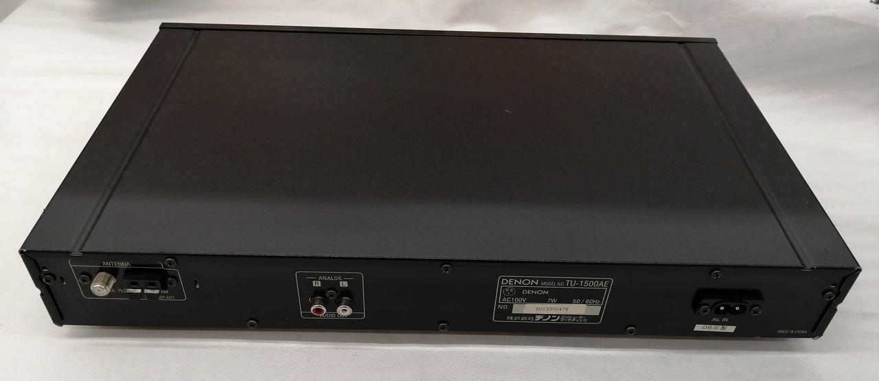 [2025年5月購入ほぼ新品] DENON プリアンプ シルバー リモコン付き 3601-450-