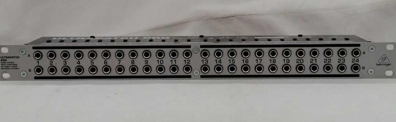 A7041★ 未開封 BEHRINGER ベリンガー PX3000 OTOYA MOVIE] BEHRINGER パッチベイ PX3000 - YouTube
