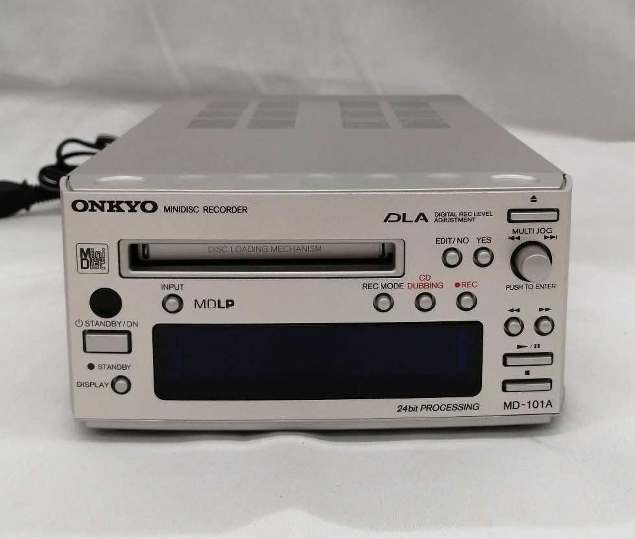ONKYO MD-124 ミニディスクレコーダー ONKYO MD-124 ミニディスクレコーダー - メルカリ
