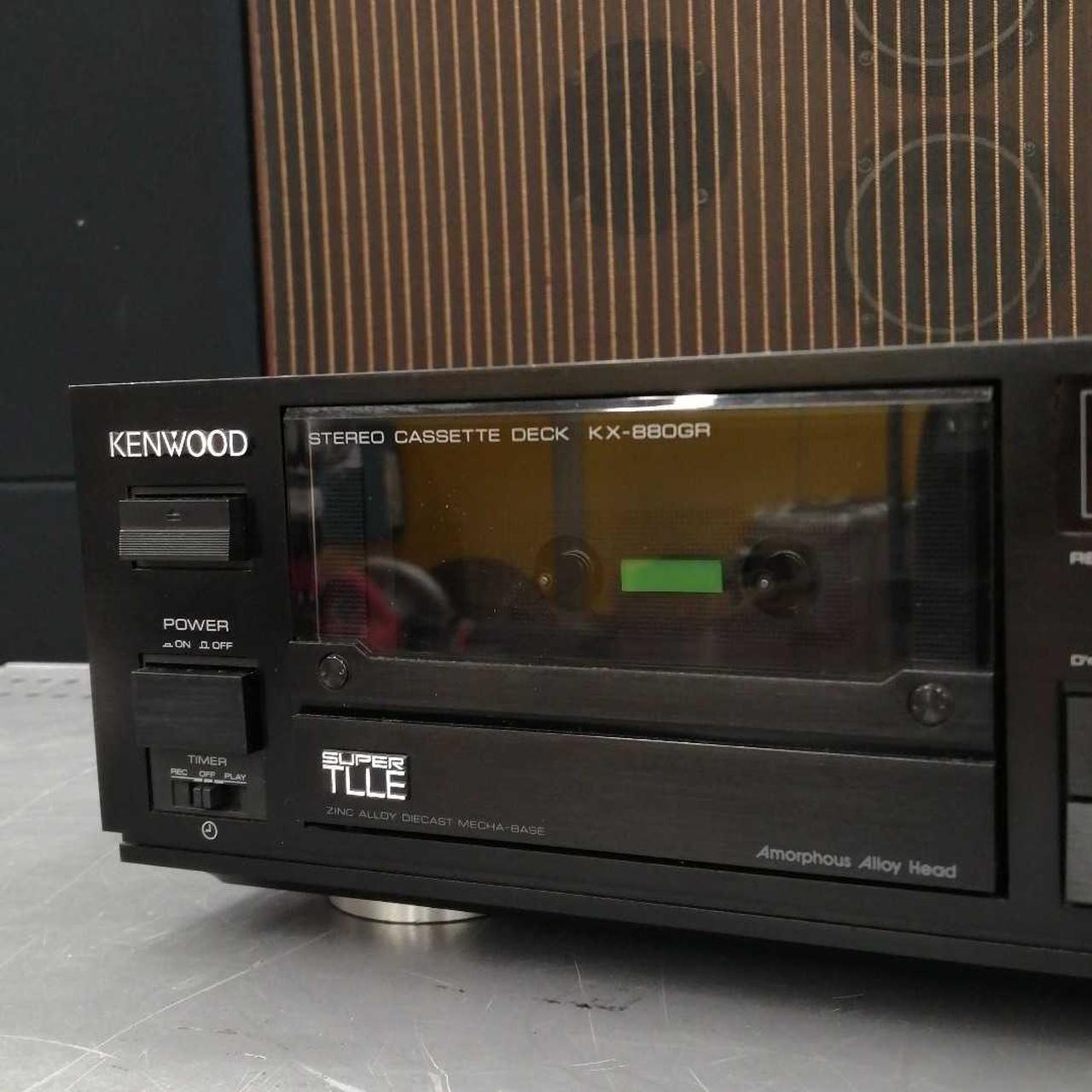 KX-880GR ステレオカセットデッキ KENWOOD 【公式通販】