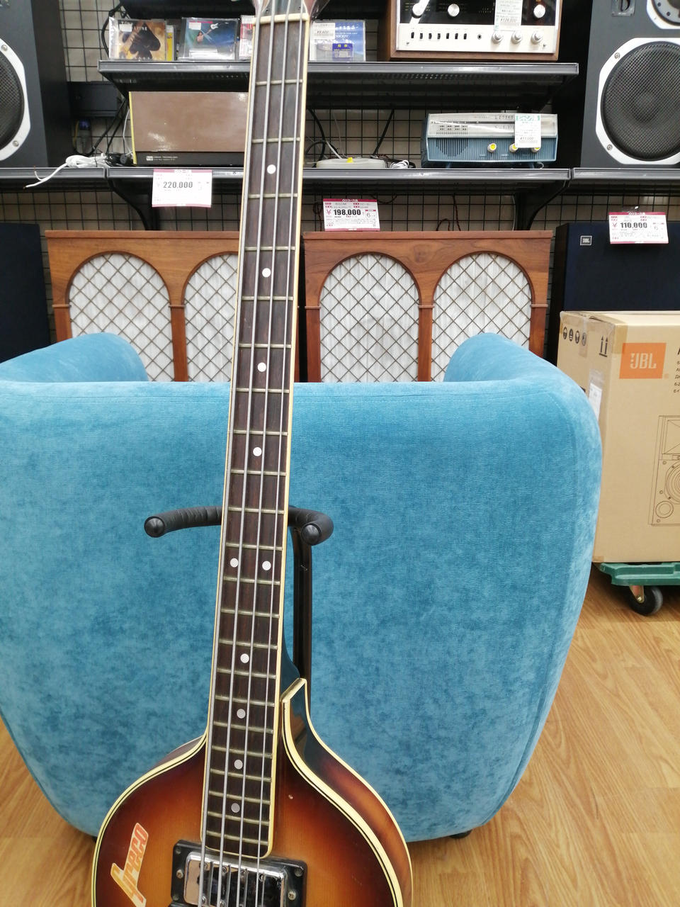 ジャンク品(音出ません) GRECO エレキベース VB 【ハードオフ大泉学園店】