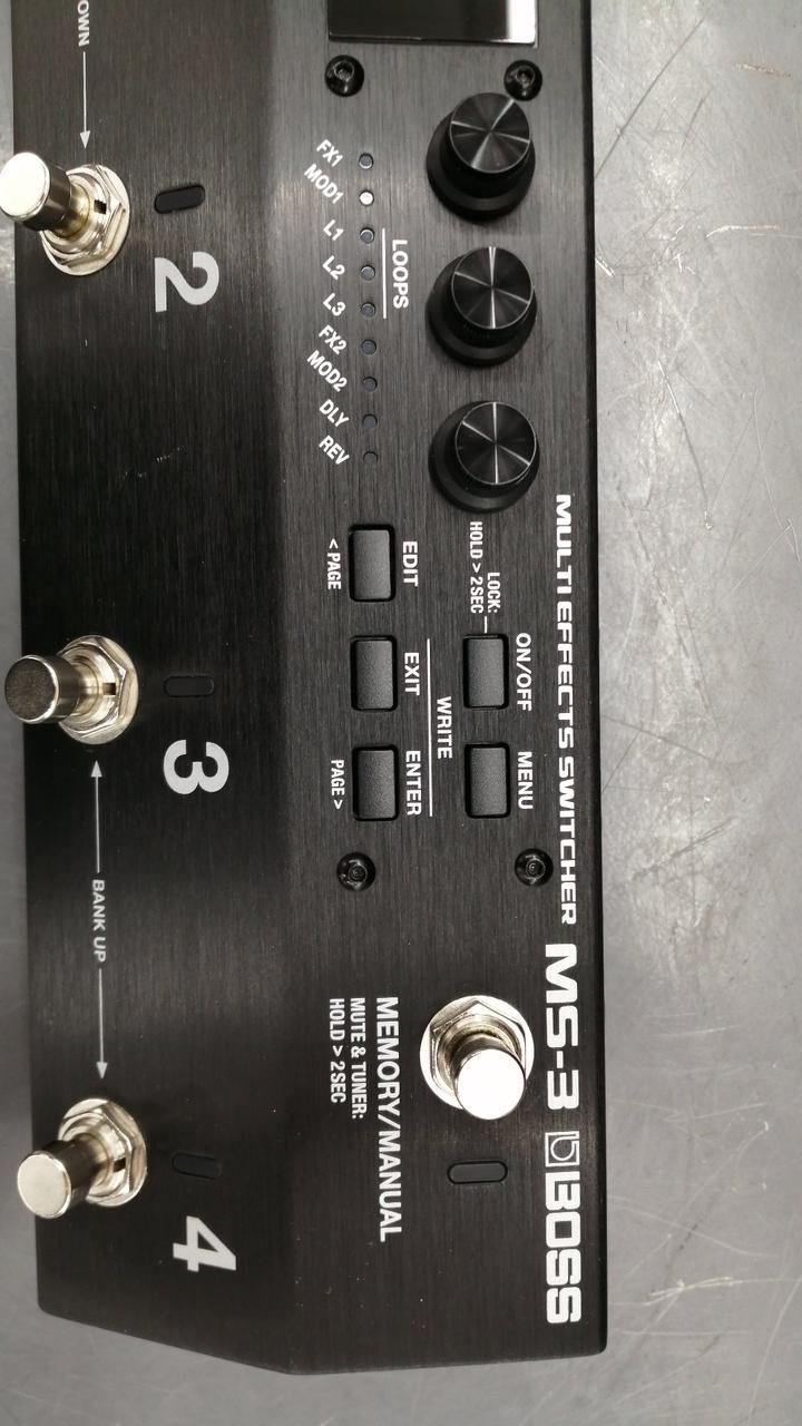 【新品・未開封】BOSS  MS-3　ボス BOSS MS-3 Multi Effects Switcher スイッチャー 定番 送料無料