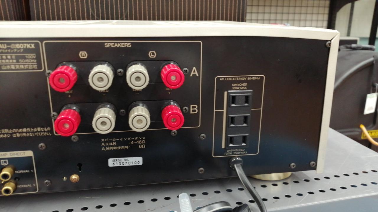 SANSUI AU-α607KX プリメインアンプ SANSUI AU-α607KX プリメインアンプ（AU-α607KX プリメイン