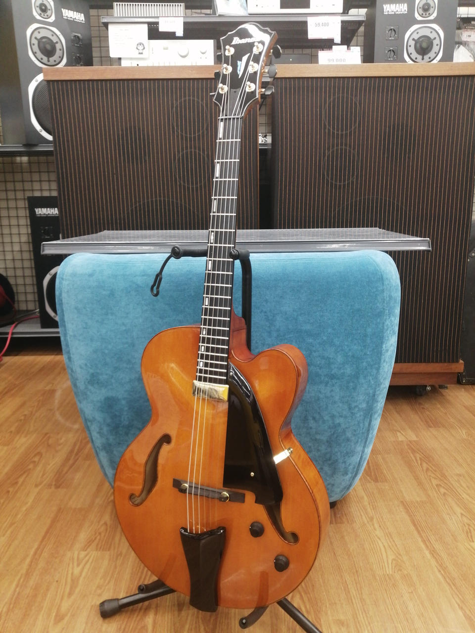 Ibanez フルアコ イエロー ハードケース付生産終了品 値引き交渉大歓迎 アイバニーズ(IBANEZ)|フルアコ|HARDOFFオフモール（オフモ
