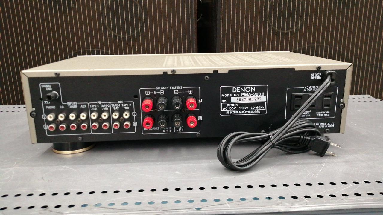 DENON(デノン) ステレオプリメインアンプ PMA-390 日本コロムビア Amazon | DENON デノン プリメインアンプ PMA-390 | Denon