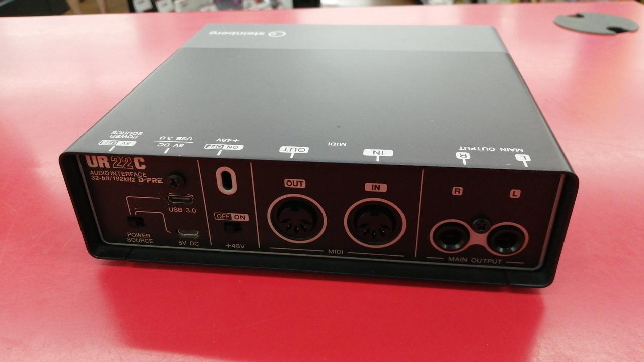 【美品・箱&説明書 付】　STEINBERG オーディオ インターフェース Amazon.co.jp: スタインバーグ Steinberg USB2.0 オーディオ