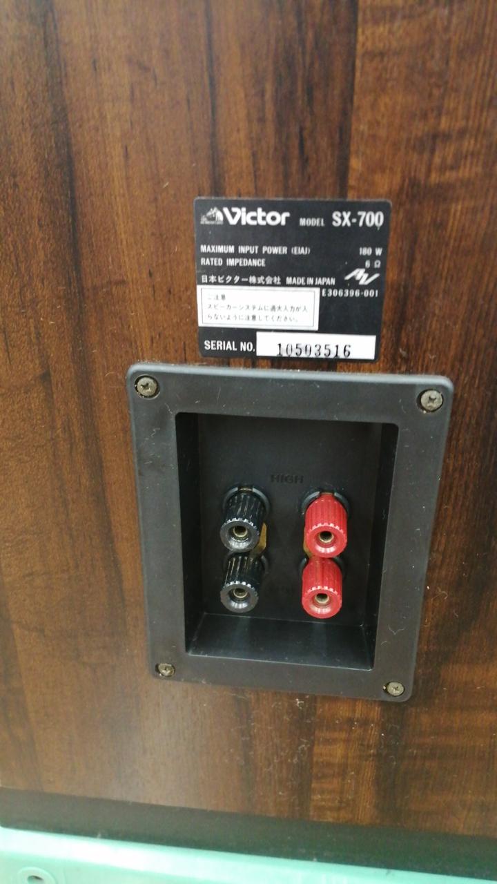 【昭和の逸品】Victor PC-W330 スピーカーセパレート型 稀少 昭和の逸品】Victor PC-W330 スピーカーセパレート型 稀少