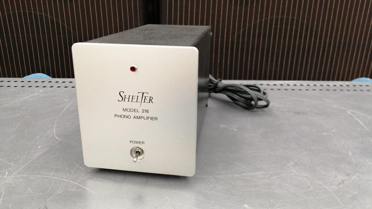 SHELTER Model216 [フォノイコライザ] MM&MC両用 SHELTER : Model 216 - 中古 | オーディオユニオン