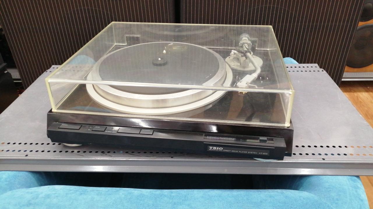 TRIO レトロ木製レコードプレーヤー3セット 【公式通販】
