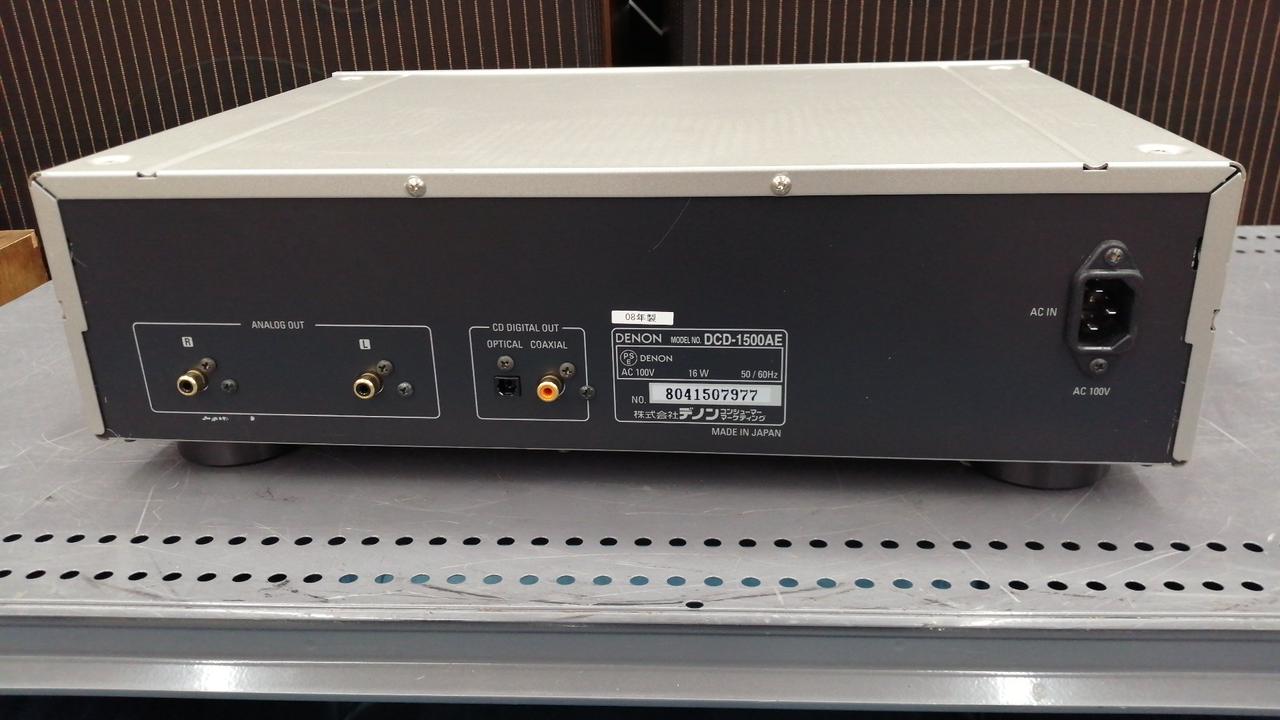 [2025年5月購入ほぼ新品] DENON プリアンプ シルバー リモコン付き Denon 新製品] SACDプレーヤー「DCD-3000NE」発売のお知らせ