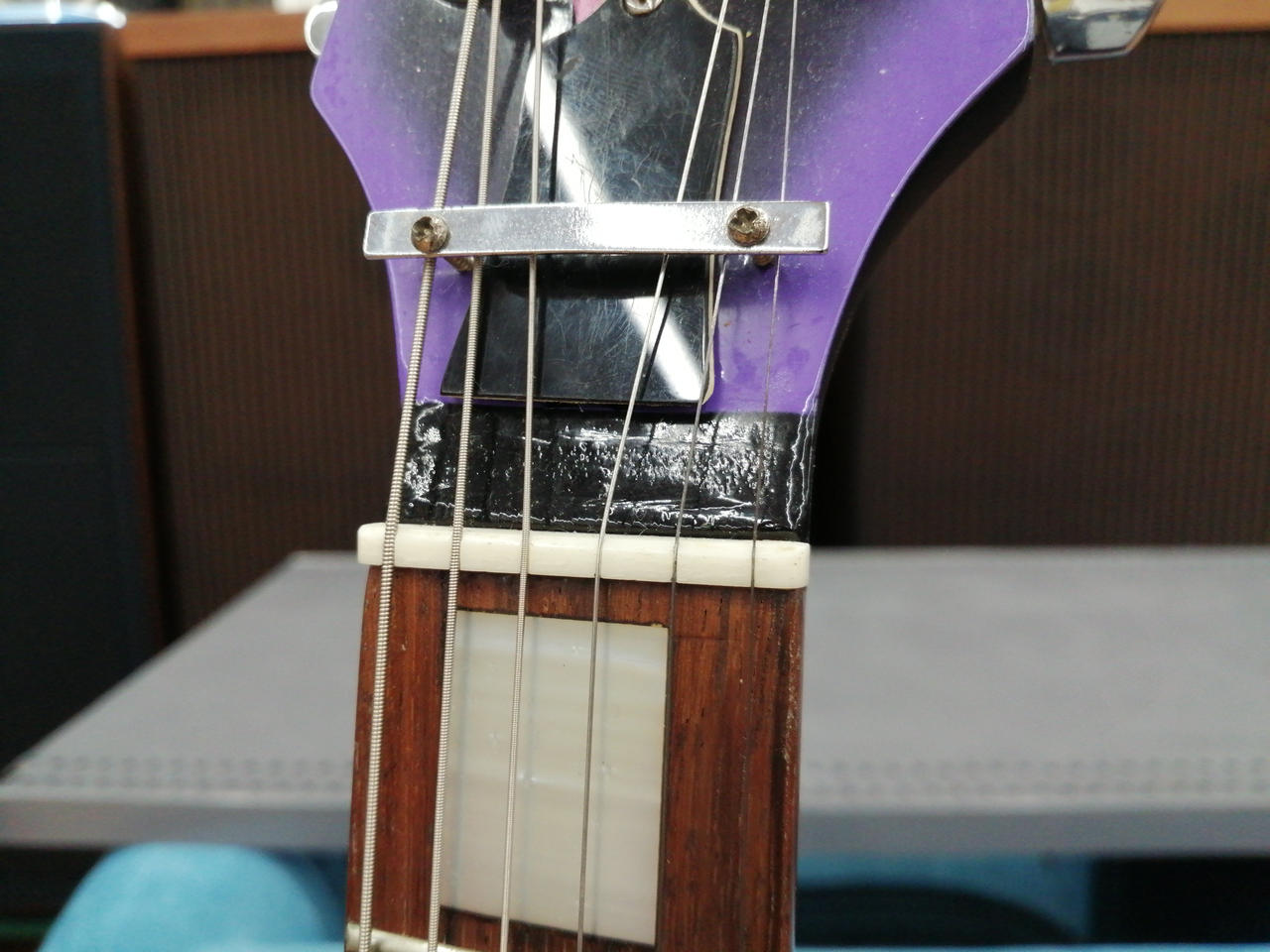 ロックナットも通常ナットへ交換