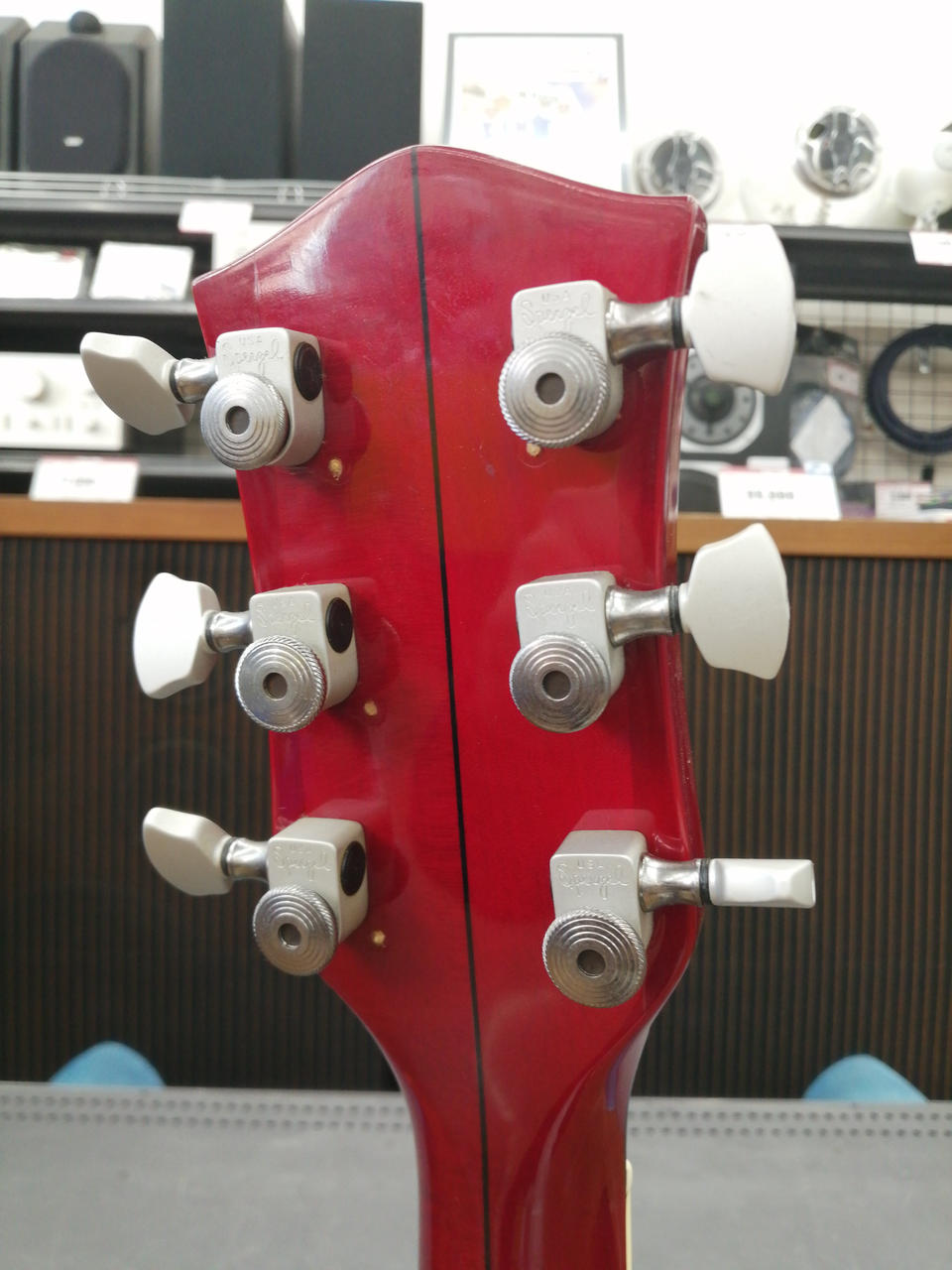 シュパーゼルロックペグに交換されてます。