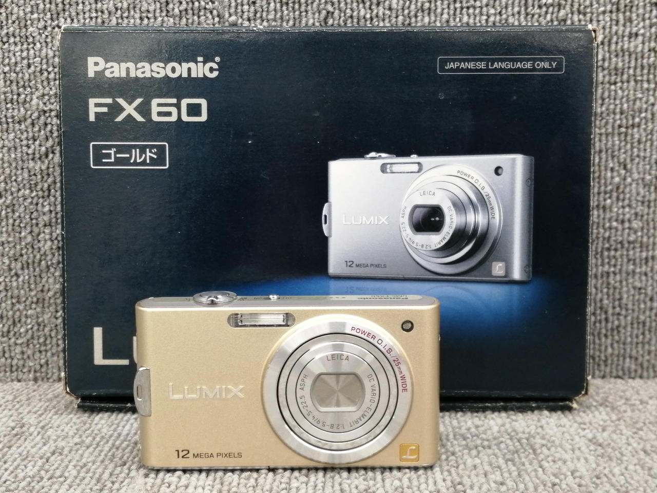 Panasonic LUMIX FX-60 デジタルカメラ40MB内蔵メモリ Panasonic LUMIX FX-60 デジタルカメラ40MB内蔵メモリ 【公式通販】