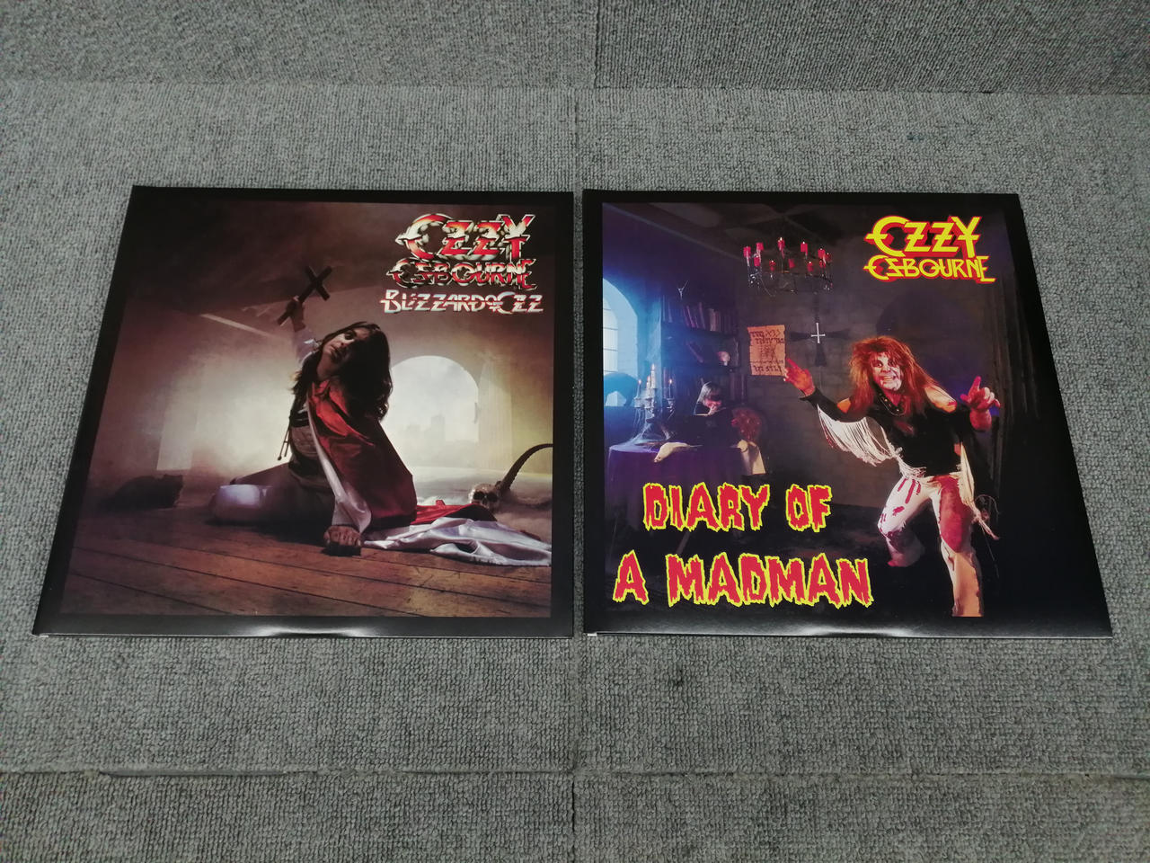 値下げレア盤usオリ限定盤zombies 1974年US オリジナル2LP 美品 Ozzy Osbourne The Ultimate Sin Vinyl Record Obi Sticker