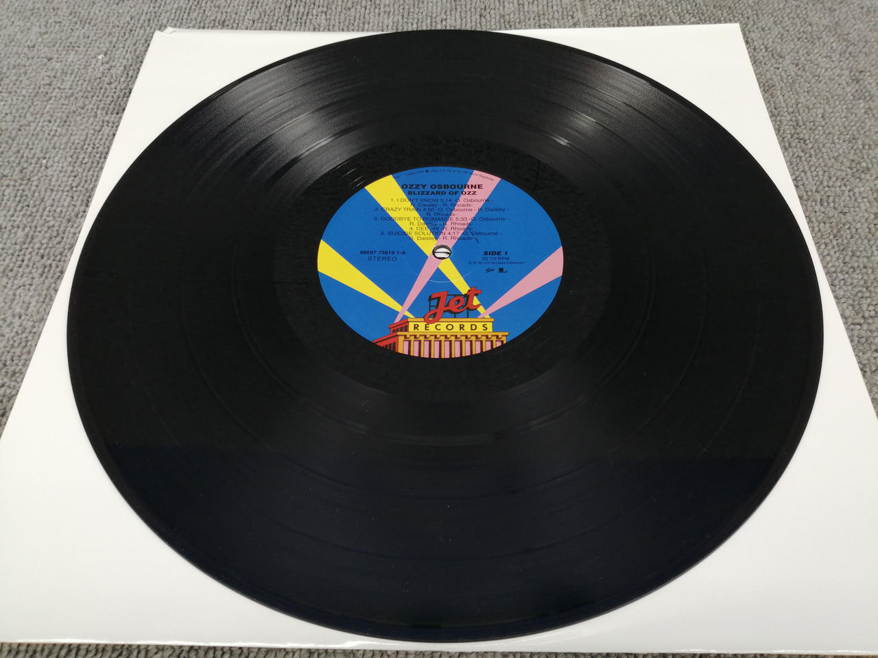 Ozzy Osbourne レコード 4枚セット EPIC|OZZY OSBOURNE/BLIZZARD OF OZ|HARDOFFオフモール（オフモ