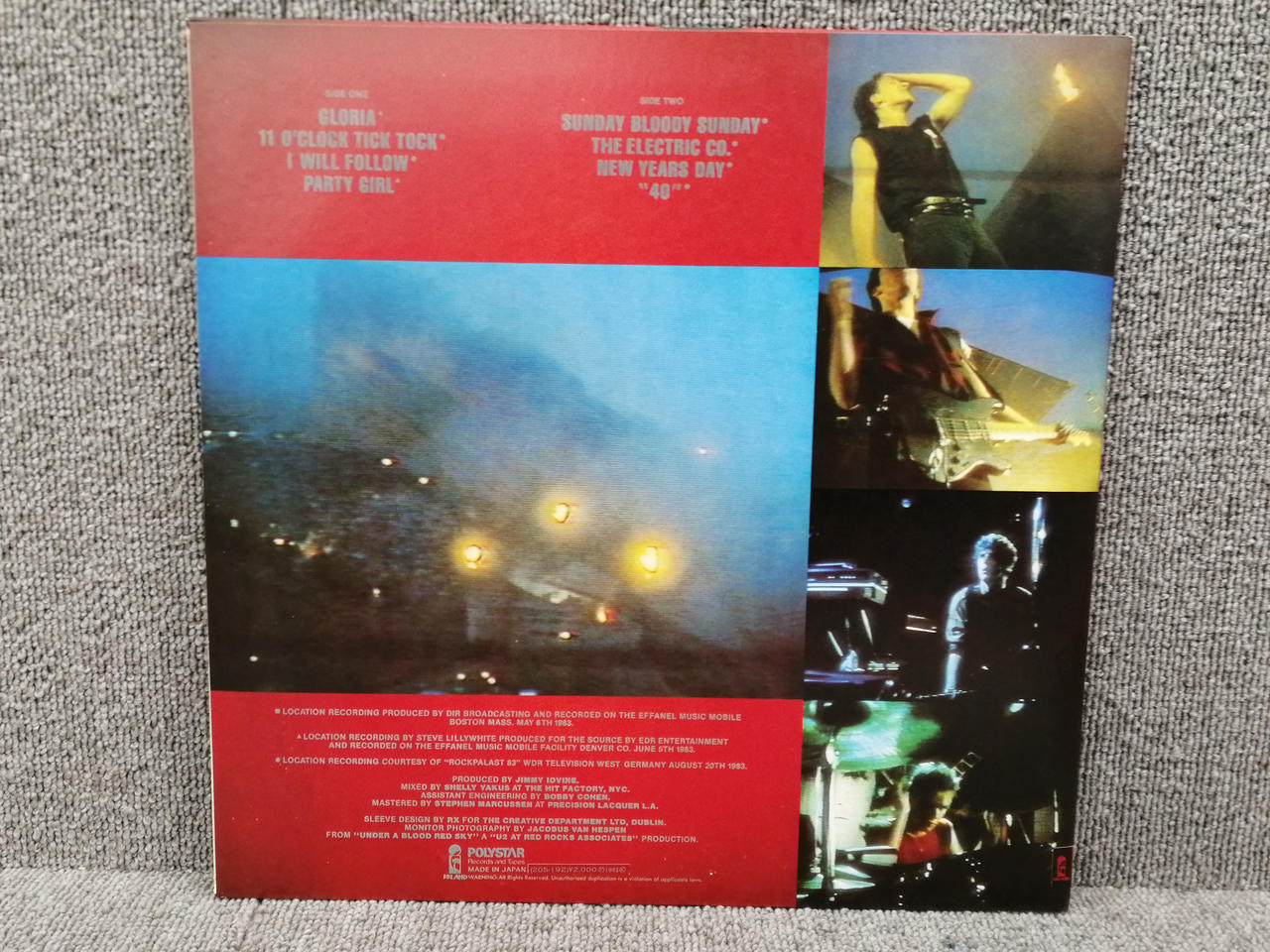 ポリスター|U2/ブラッドレッドスカイ|HARDOFFオフモール（オフモ