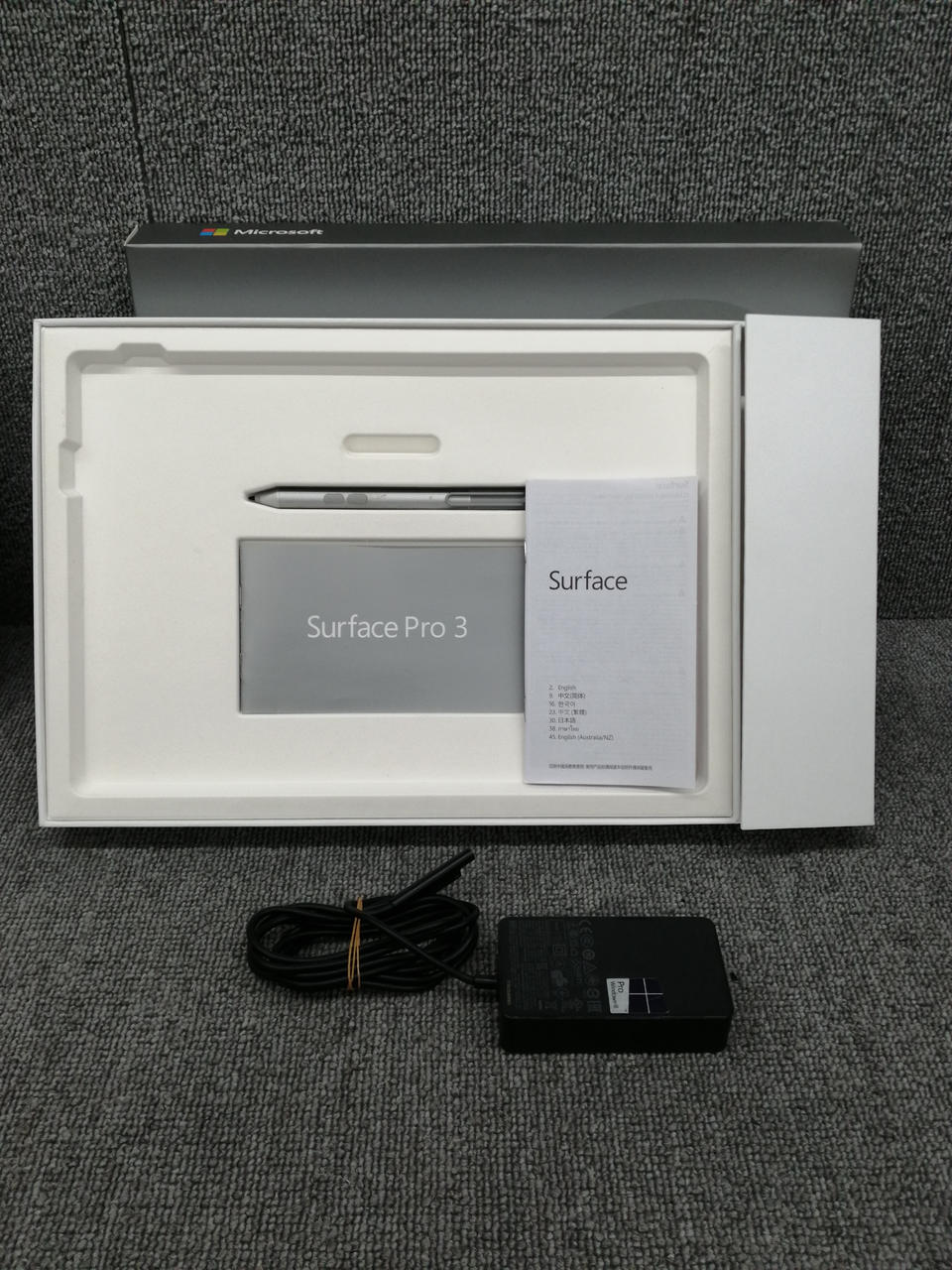 【動作OK】Microsoft Surface Pro 箱・純正付属品つき 動作OK】Microsoft Surface Pro 箱・純正付属品つき