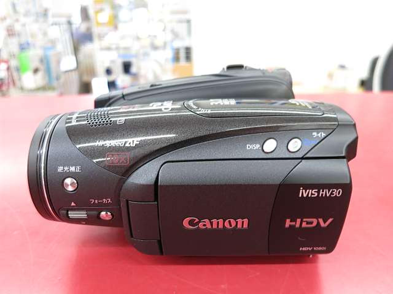 ジャンク　動作未確認CANON　IVIS Hｖ30 ジャンク　バッテリー付き本体 CANON|2009年製造ジャンク|HARDOFFオフモール（オフモ