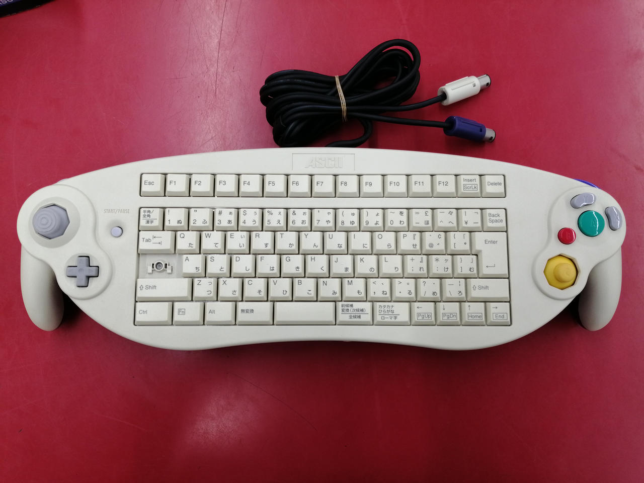 GC アスキーキーボードコントローラ GC】GC用キーボード、