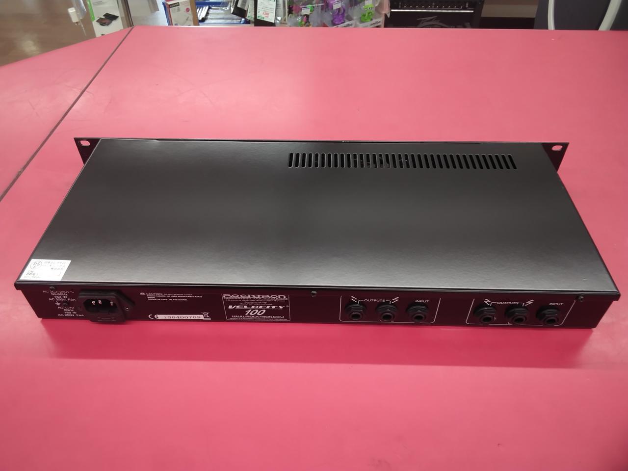 ROCKTRON VELOCITY 100 ステレオパワーアンプ Rocktron Velocity100LTD｜ロックトロン ベロシティーLTD｜55W×2