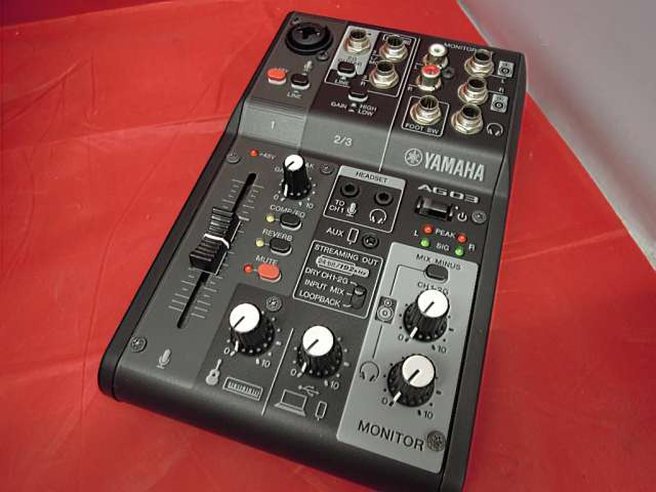 YAMAHA AG03 アナログミキサー 正規品 ヤマハ | AG03MK2 - AG Series - 概要