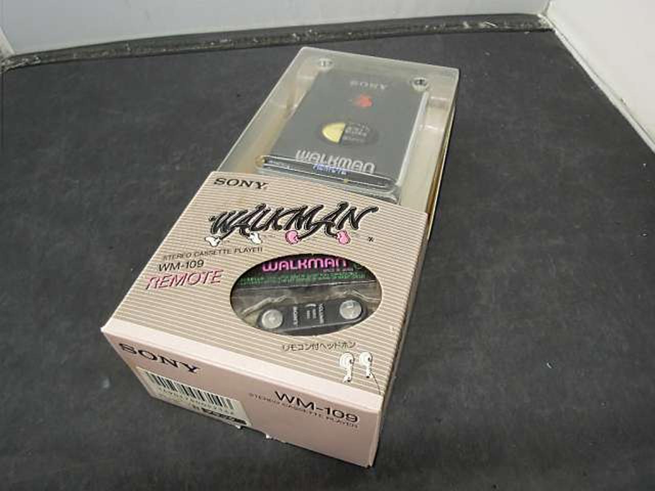 ★SONY ソニー ウォークマン ステレオ カセットプレーヤー WM-109★ ジャンク】SONY カセットウォークマン WM-109 リモコン電池付き
