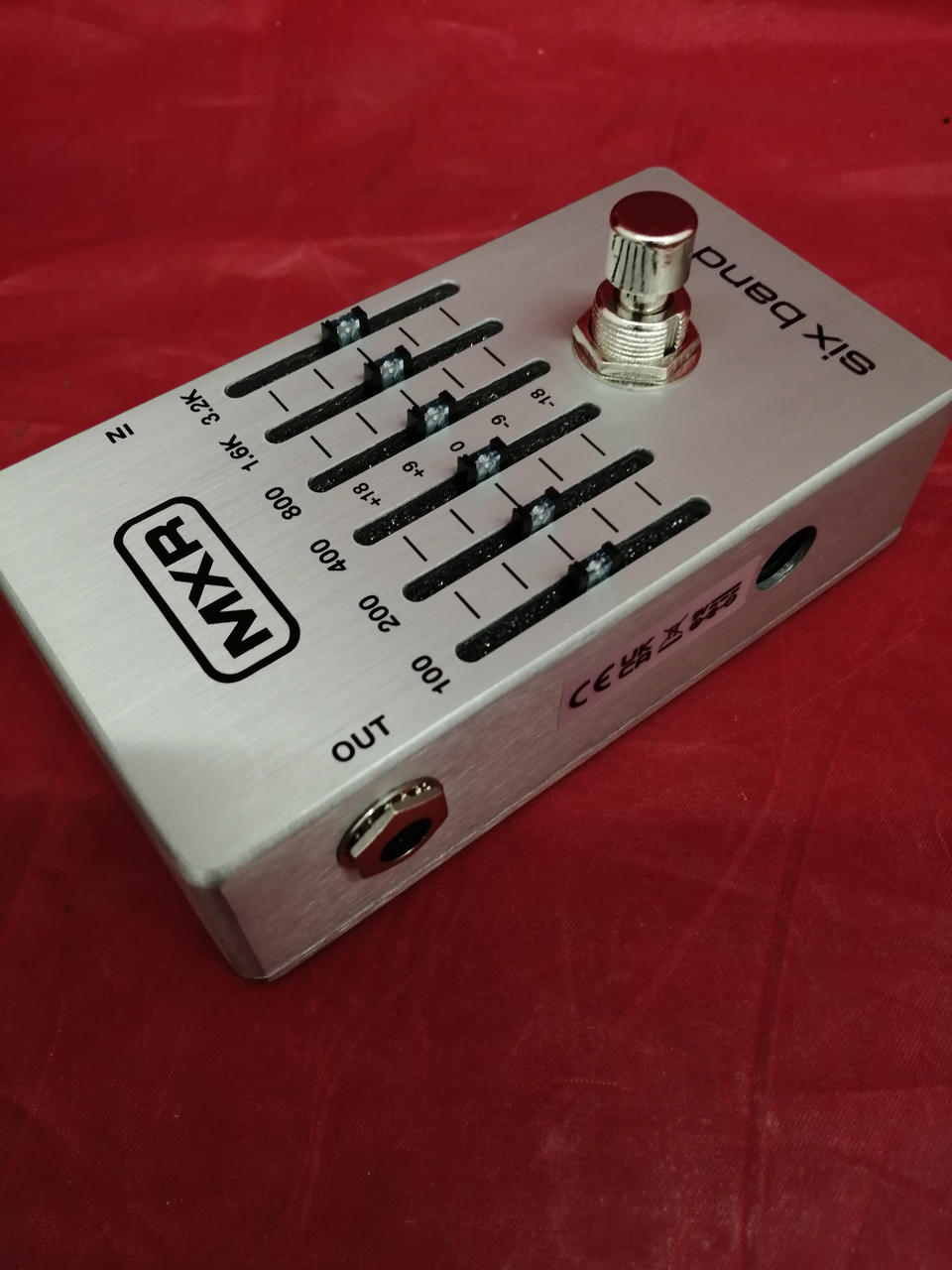 MXR 6バンドイコライザー MXR® | SIX BAND EQ | M109S | モリダイラ楽器