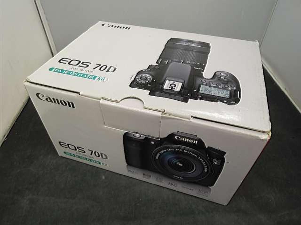新品級Canon EOS 70D レンズキットシャッター数3819 5D6D7D