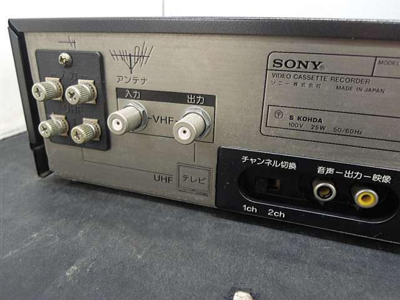 ビデオデッキ　ソニー製 SONY|Βビデオデッキ|HARDOFFオフモール（オフモ）|2013110000016493