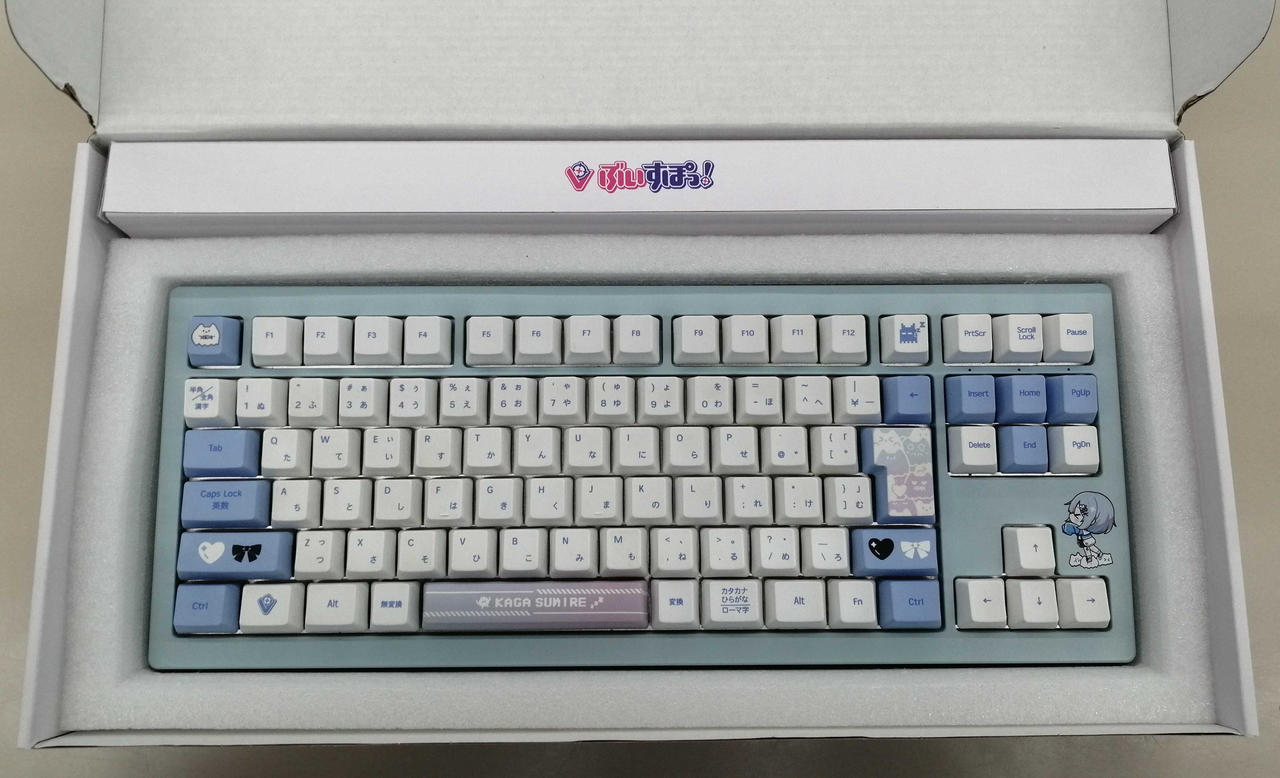 未開封品 VSPOGEAR ゲーミングキーボード 花芽すみれ EDITION VSPO! GEAR ゲーミングキーボード 花芽すみれEdition - メルカリ