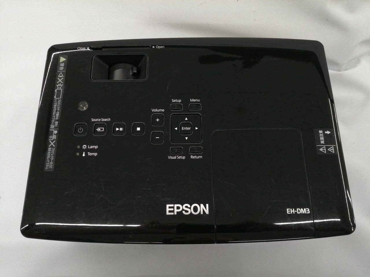 【動作確認済】 EPSONプロジェクターEH-DM3 スピーカー一体型【美品】 EH-DM3｜EPSON（液晶プロジェクター）｜プロジェクター