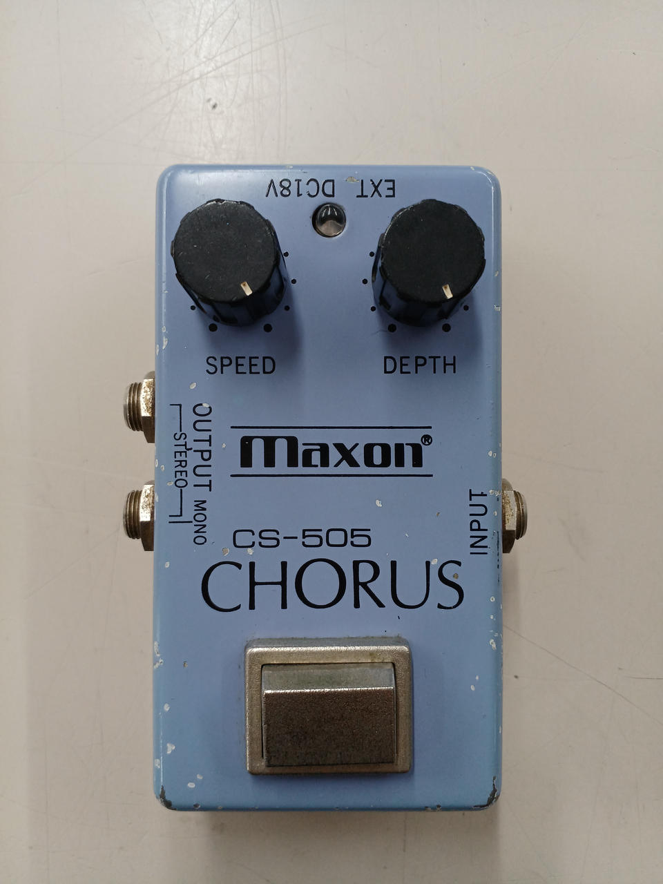 Maxon コーラスエフェクター CS-505 【ジャンク品】 CS-505 CHORUS “Large Case”【VINTAGE】 1/2 – PEDAL SHOP CULT