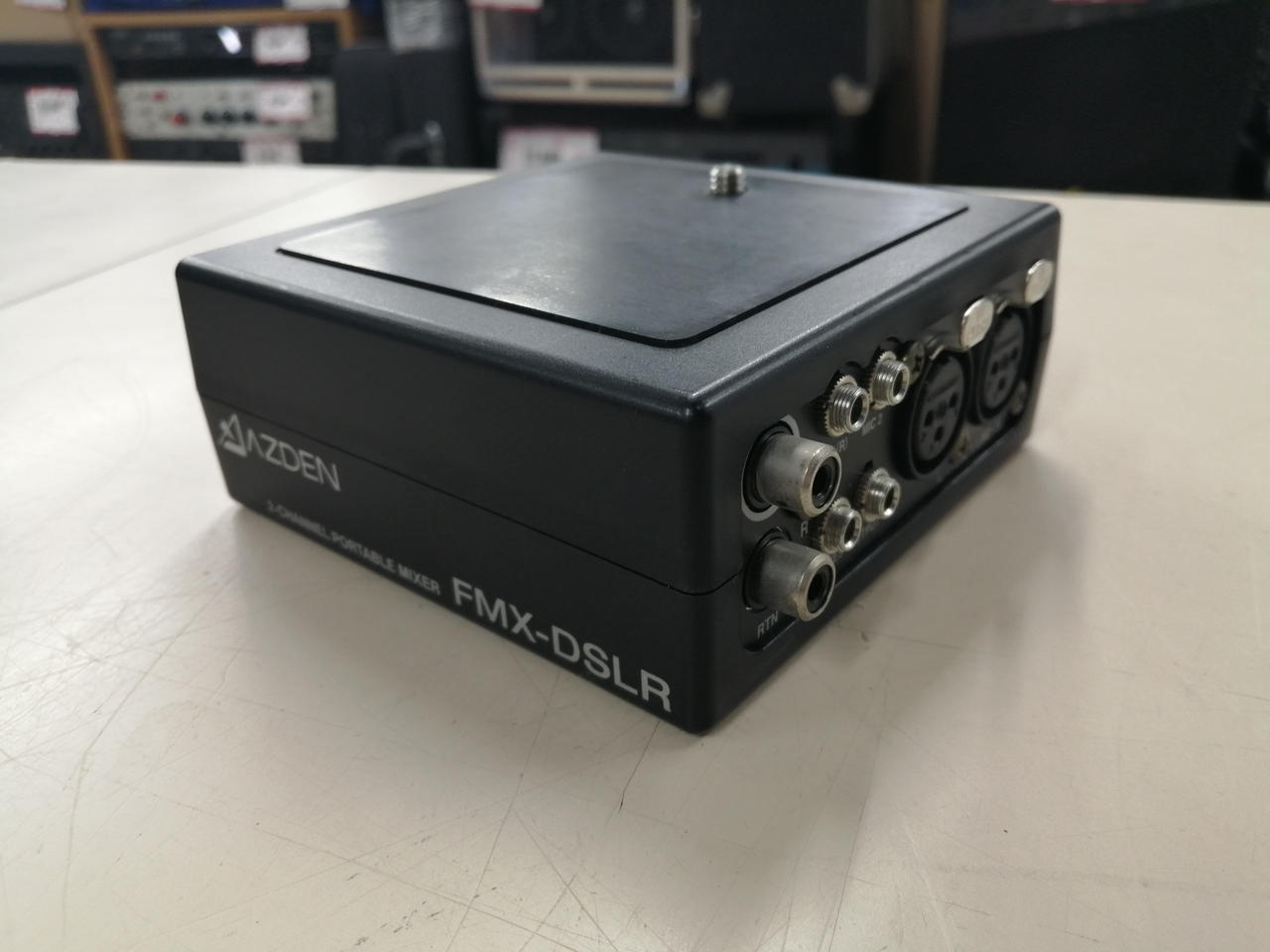 AZDEN FMX-32 アナログミキサー FMX-32a 3チャンネル ポータブルミキサー | ミキサー | 製品情報