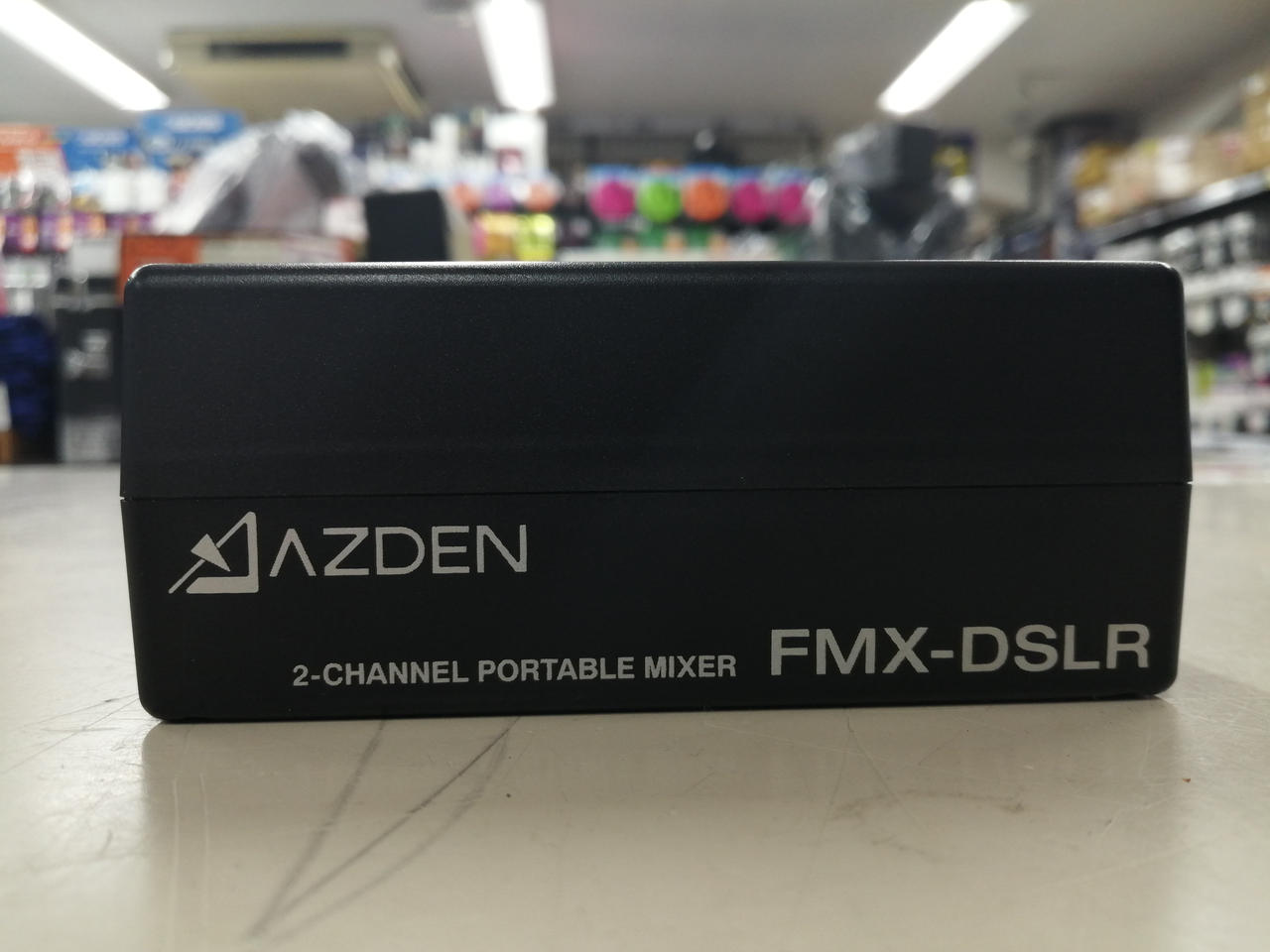 AZDEN FMX-32 アナログミキサー FMX-32a - 3 Channel Portable Mixer - Azden