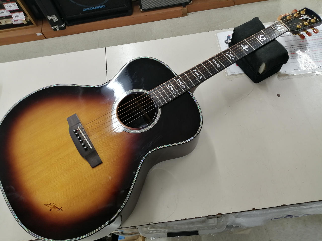 K.YAIRI 型番：BL-95-K CTM アコースティックギター