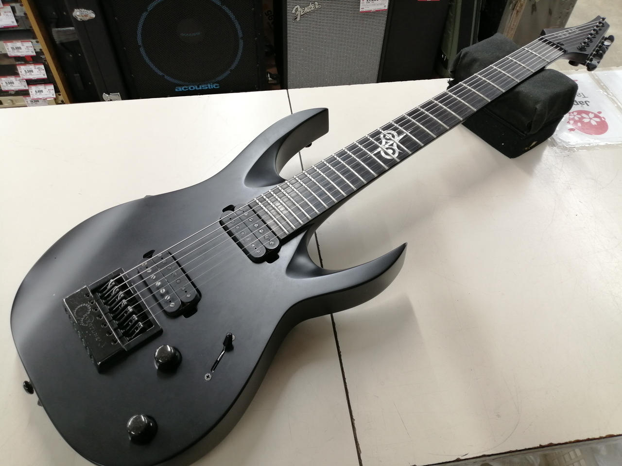 Solar guitar A1.6 C Evertune エレキギター 黒 中古 Solar guitar A1.6 C Evertune エレキギター 黒 中古