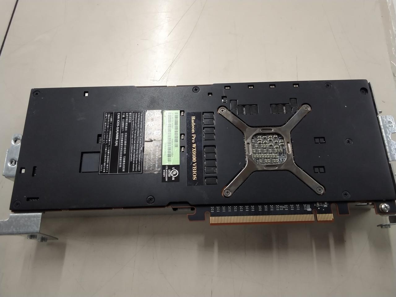 RADEON PRO WX9100 16GB ( mi25 ) 動作確認済 AMD Radeon Pro WX 9100 | Unmatched Performance for