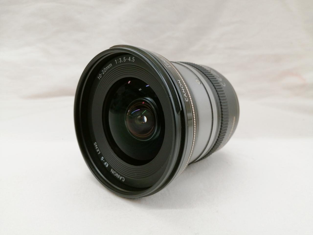 CANON 型番：EF-S 10-22mm F3.5-4.5 USM レンズ