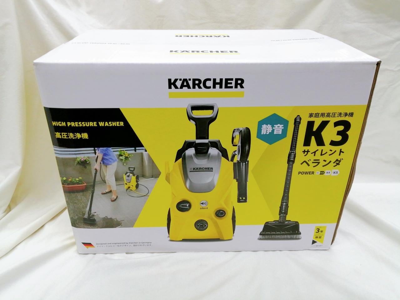 【美品】KARCHER K3 サイレント 60Hz 高圧洗浄機 Amazon | ケルヒャー(Karcher) 高圧洗浄機 K3サイレントプラス