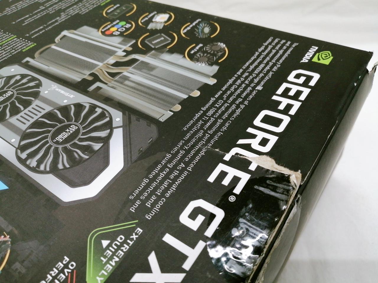 外箱ダメージ有り