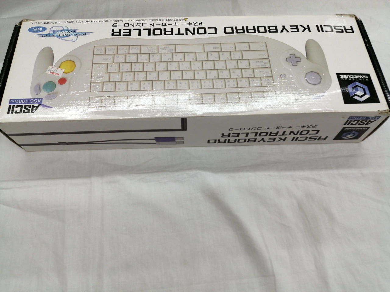 希少  ゲームキューブ ASCII キーボードコントローラ ASC-1901PO 希少 ゲームキューブ ASCII キーボードコントローラ ASC-1901PO