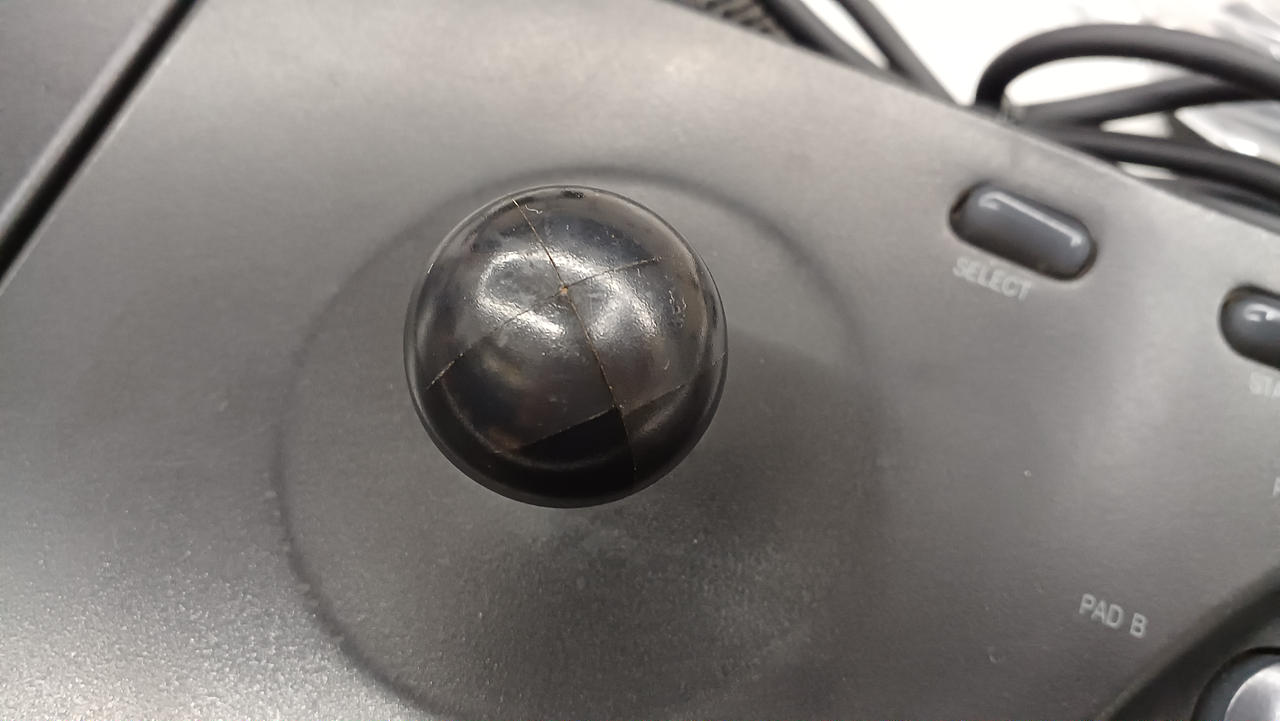 スティックひび割れ有り