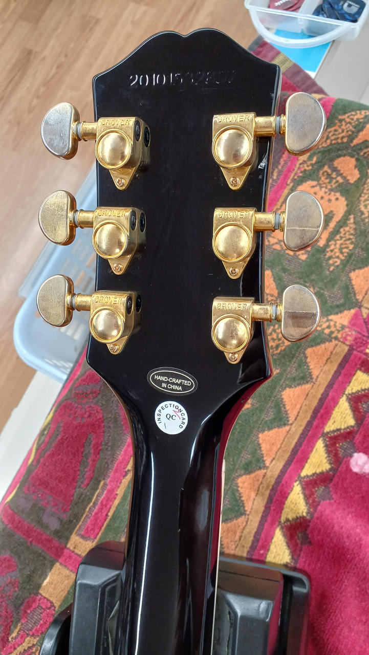 【美品】エレキギター本体 Epiphone レスポールカスタム 試奏動画あり 美品】エレキギター本体 Epiphone レスポールカスタム 試奏動画あり