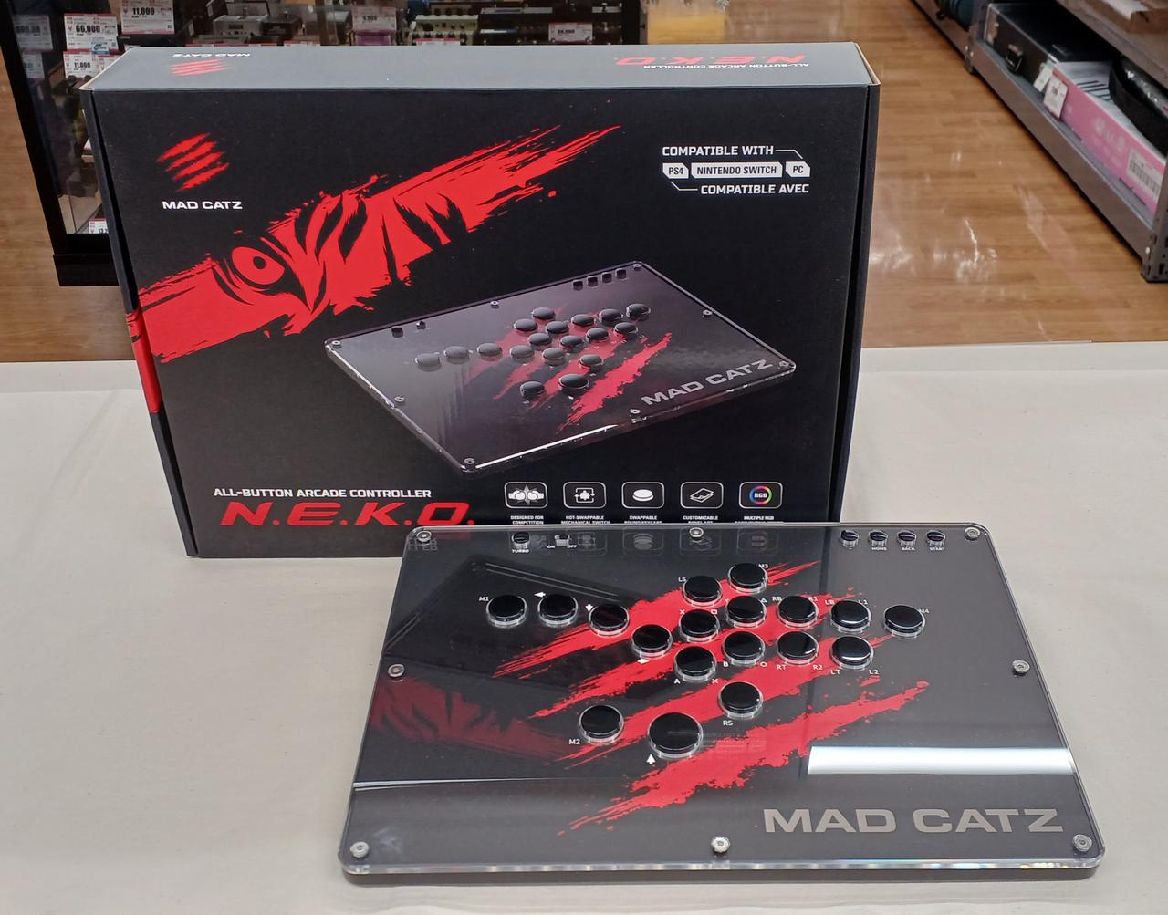 MAD CATZ|レバーレスアケコン|HARDOFFオフモール（オフモ