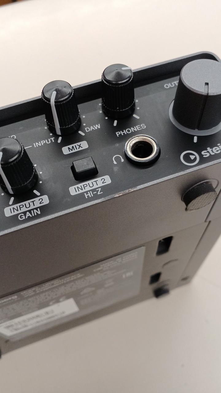 【美品・箱&説明書 付】　STEINBERG オーディオ インターフェース オーディオインターフェースSteinberg (UR22 mkII) - メルカリ