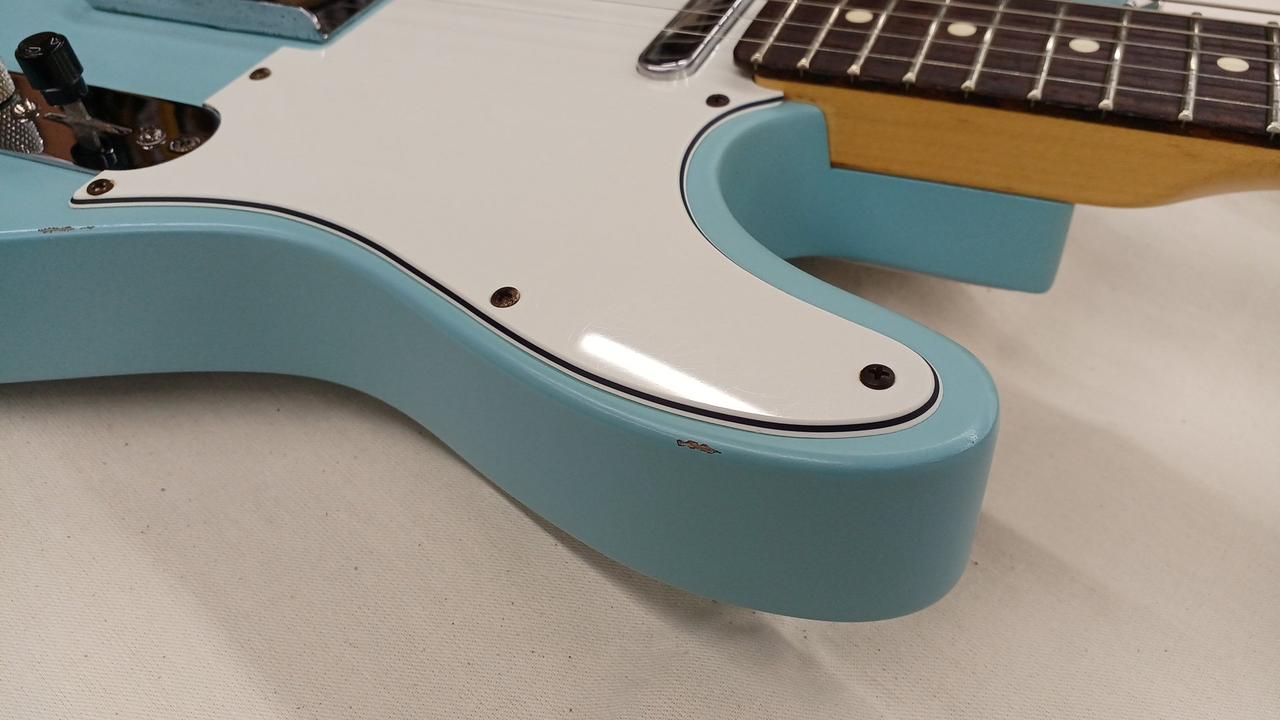 テレキャスタータイプ バインディング エレキギター ライトブルー フェンダーUSA(FENDER USA)|エレキギター・テレキャスタータイプ