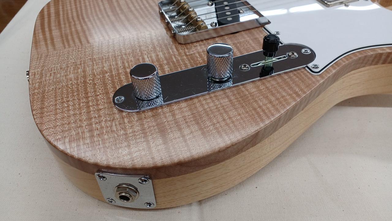 テレキャスタータイプ エレキギター ナチュラルフィニッシュ (値下げしました) テレキャスタータイプ エレキギター ナチュラルフィニッシュ