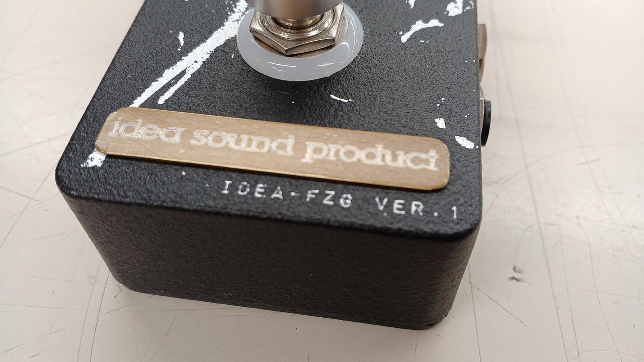 idea sound fzg fuzz 最初期シリアル シルバー塗装 idea sound product